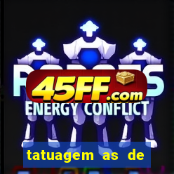 tatuagem as de espadas significado no crime